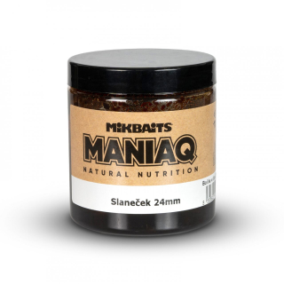 Mikbaits ManiaQ boilie v dipu 250ml - Slaneček 24mm