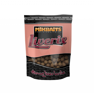 Mikbaits Boilie Liverix 1kg - Královská patentka 20mm