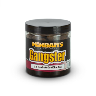 Mikbaits Gangster Boilie v dipu 250ml - G2 Krab Ančovička Asa 20mm